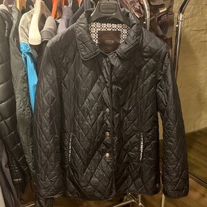 Coach Women's Black Quilted Jacket